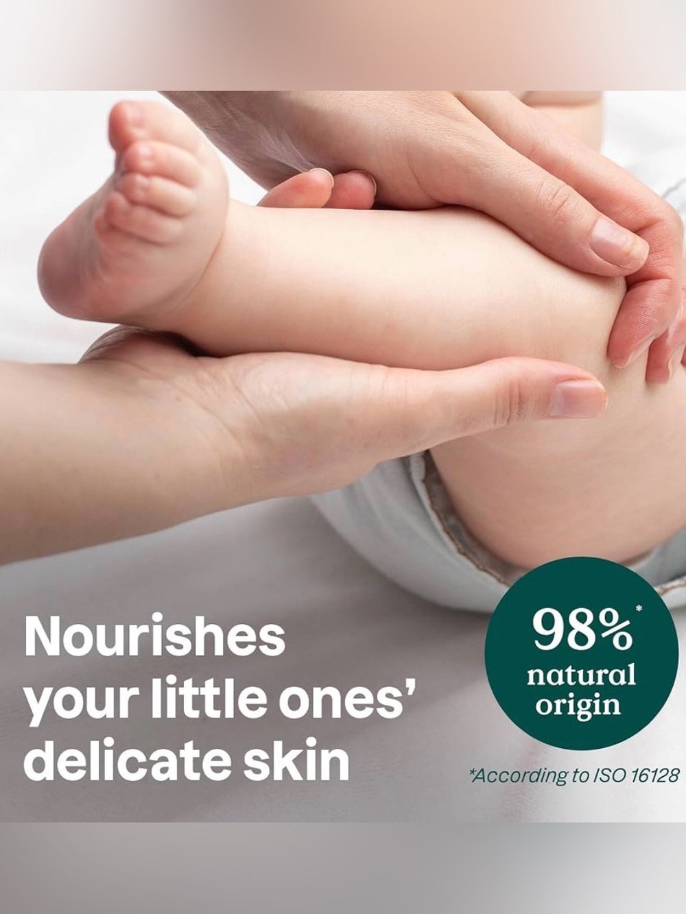 NWT ATTITUDE Unscented Vegan Baby Lotion Baby Leaves Gentle Daily Hydration - Picture 2 of 6